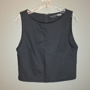 Alice + Olivia Elegant Black Tank Top
